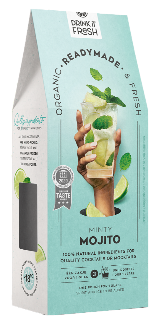 Drink it fresh Minty mojito bio 3 porties